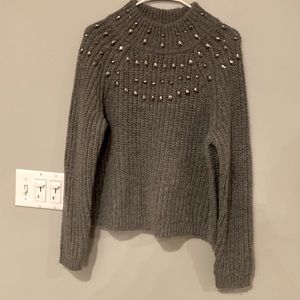 Apt 9 chunky knit turtleneck sweater Large